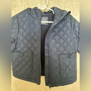 The Children's Place Quilted Black Jacket